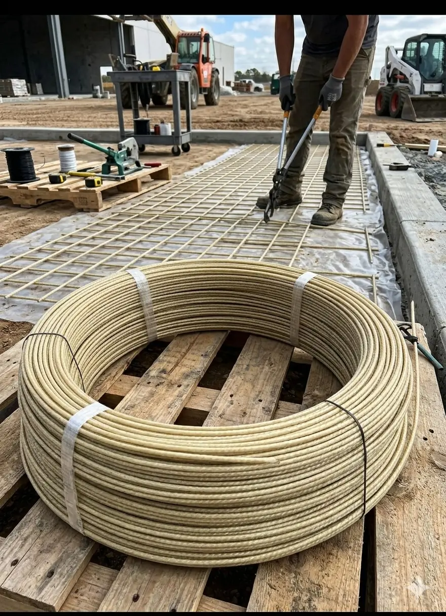 High-Strength FRP Rebar (GFRP Bars) 2